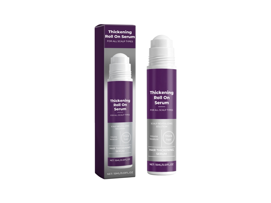 Sérum para cabello rizador para aumentar el grosor del cabello