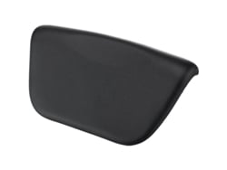 2026-almohada De Baño Linjou Impermeable Con Ventosas Antideslizantes Para Bañera, Confortable, 27x14x5 Cm, Negro