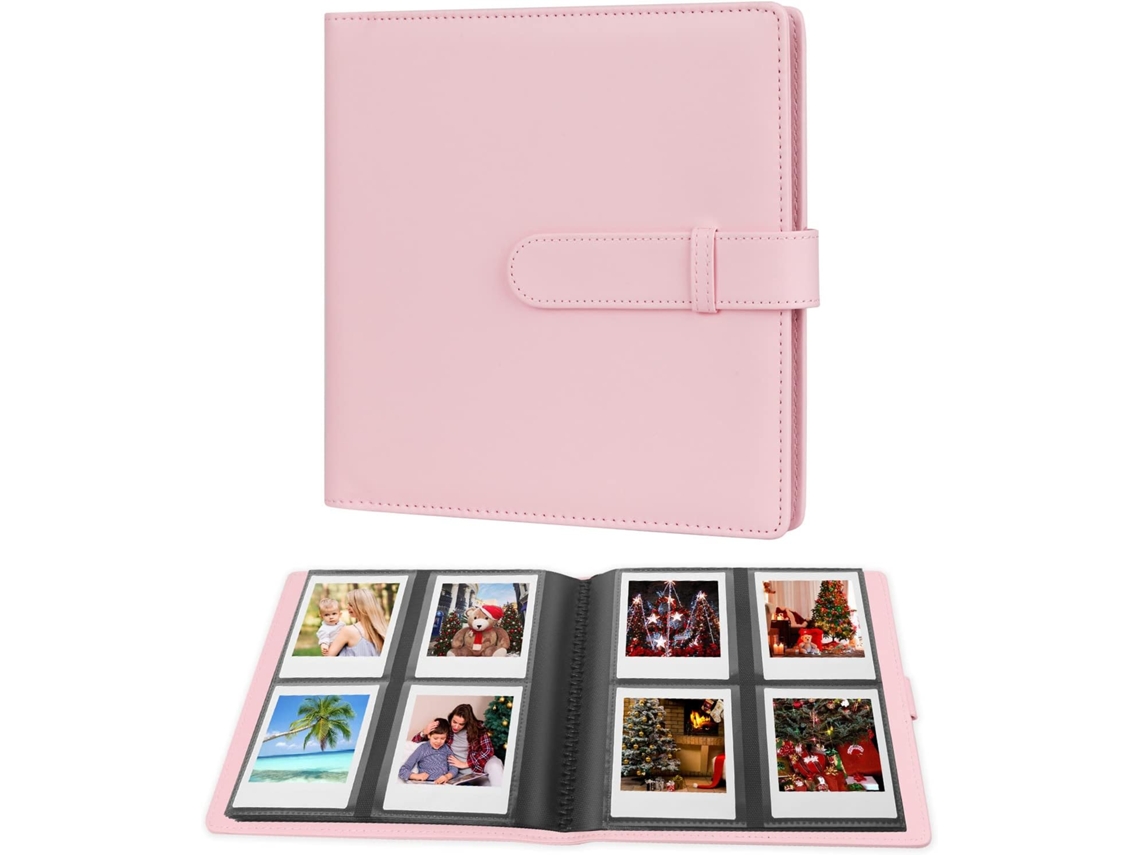 Álbum 288 Fotos Azul Para Instax Square/kodak Mini Shot, 3x3"-rosa