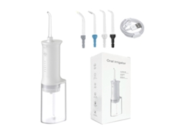 Irrigador bucal de hilo dental portátil de alta presión para eliminación de manchas y cálculos-F305 4 boquillas DIGITALLAB