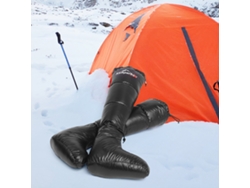 Botas De Invierno Cálidas Y Resistentes Al Viento, Con Plumón Y Cordón Ajustable, Ideales Para Acampar Y Dormir.