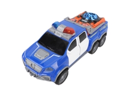 Dan26-coche Juguete Con Luz Y Sonido Giratorio 360 Grados Puerta Automática Abrible Powered Por Batería Para Niños