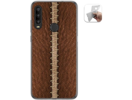Carcasa Alcatel 1SE 2020 TUMUNDOSMARTPHONE Cuero 01 Multicolor