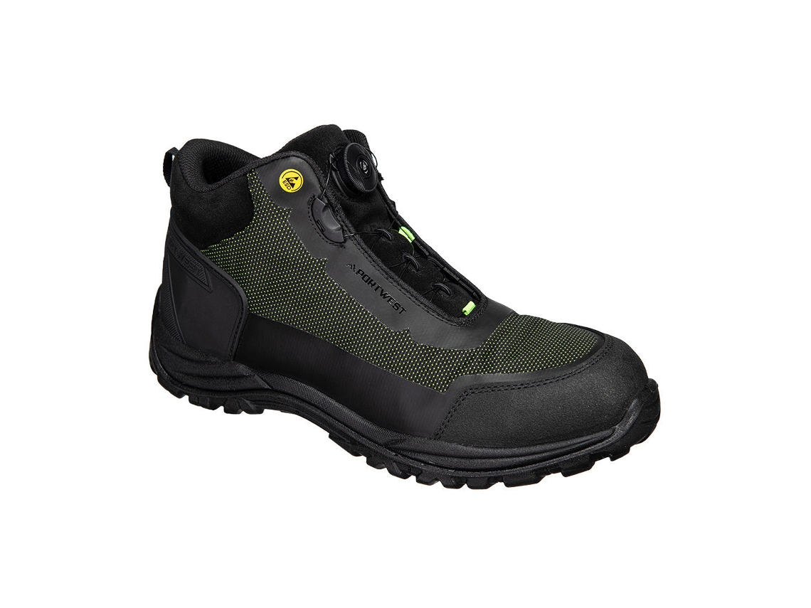 Bota Girder Composite Mid S3s Esd Sr Fo Negro Verde / 41