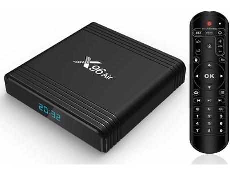 Box Smart TV CHRONUS X96AIR0111 (Android - 2 GB RAM - Negro)