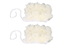 2 Unidades De Bola De Ducha 2 En 1 Para Lavado Facial Y Baño, Toalla Exfoliante Y Esponja, Regalo De Viaje.