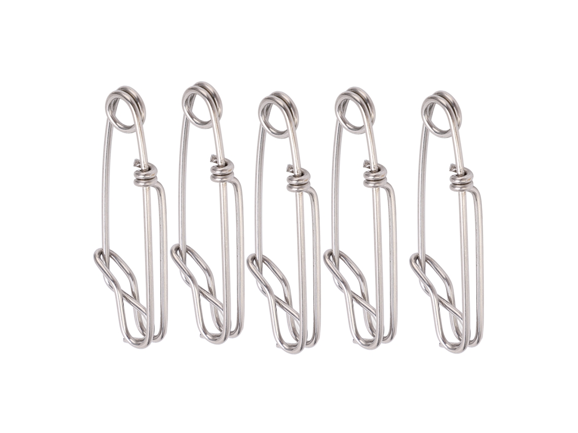 5pcs/set Grampo De Pesca Longline Resistente À Corrosão Para Pesca No Oceano 1.8x60mm