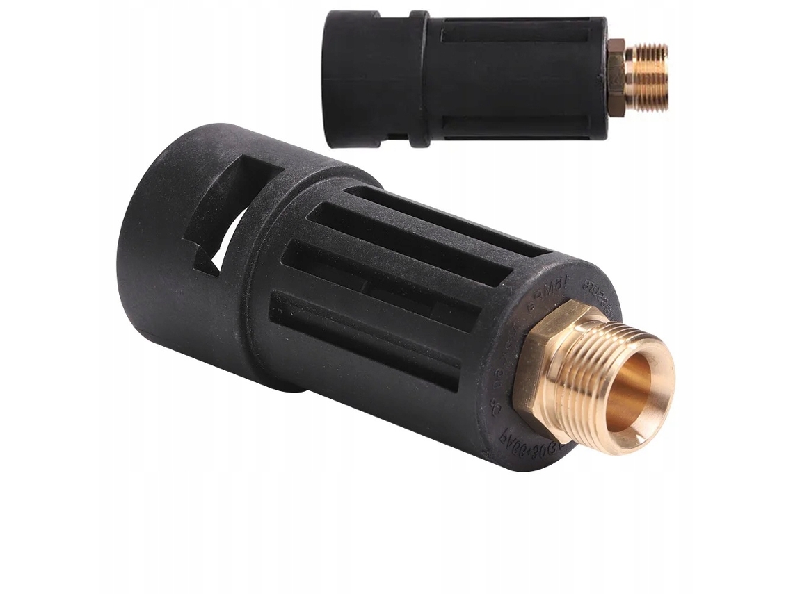 Adaptador para hidrolimpiadora de alta presión M22x1.5 14 mm – Conexión de bayoneta K | 16 bar | Compatible con Kranzle y Kärcher