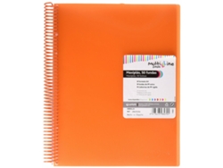 Carpeta de Clasificación a GRAFOPLAS Maxiplás Laranja A4 Espiral