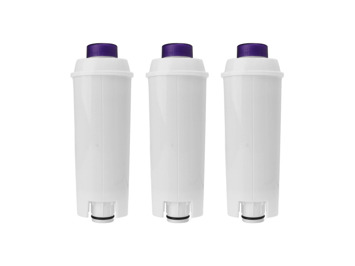3 filtros de agua de repuesto para cafetera en ABS para cafetera Delonghi DLSC002 (otros modelos)