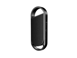 Grabadora de llavero digital de 8 GB con reproductor MP3 de una tecla para conferencias, entrevistas y reuniones Black Yizhood
