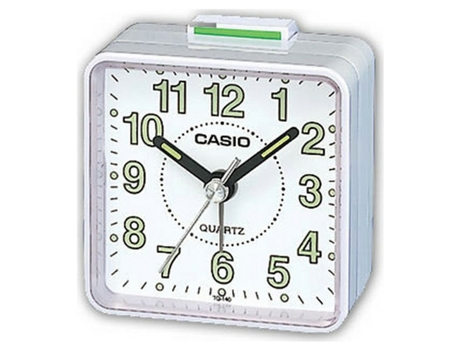 Reloj-Despertador Analógico CASIO TQ-140-7DF (Blanco - Plástico)