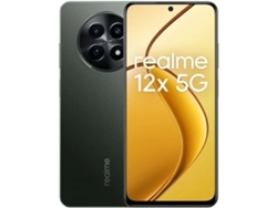 Smartphone REALME Realme 12x 5G (Negro - 8 GB RAM - 6,6" - Enchufe EU - 256 GB)