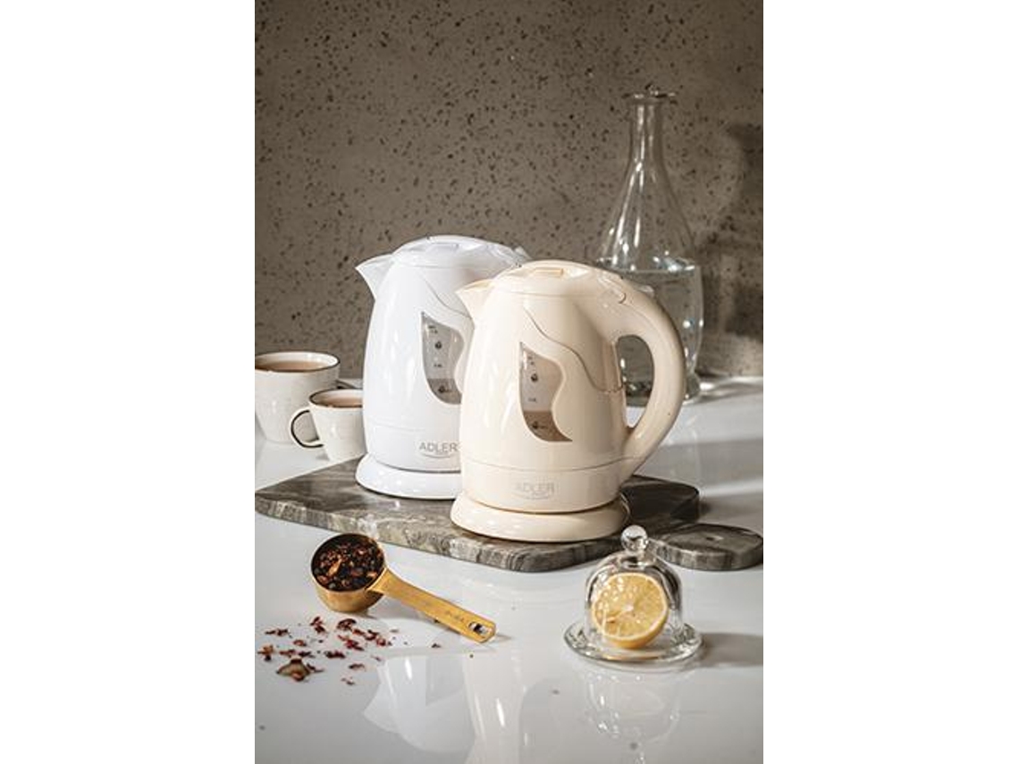 Adler Ad 08B Hervidor Eléctrico 1 L 850 W Beige