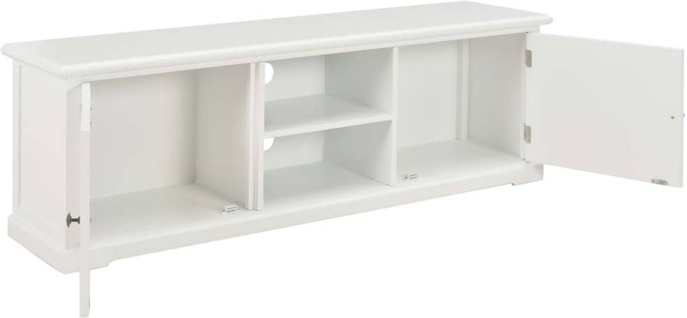 Mueble Para El televisor de madera blanco 120x30x40 cm vidaxl tv 120x30x40cm