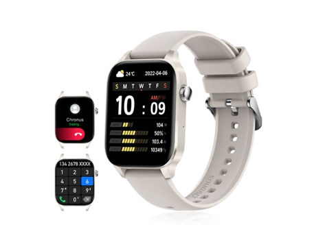 Reloj inteligente CHRONUS I82 Gris