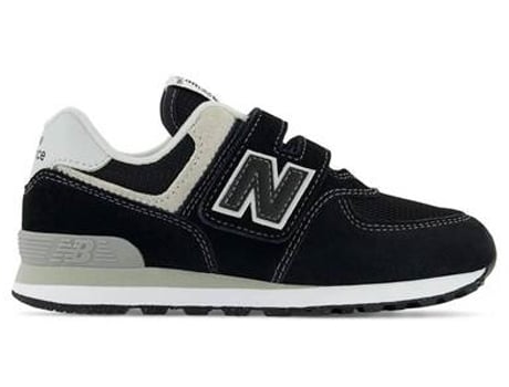 Zapatillas Deportivas NEW BALANCE 574 Para Niños (Negro - Material Sintético -28,5)