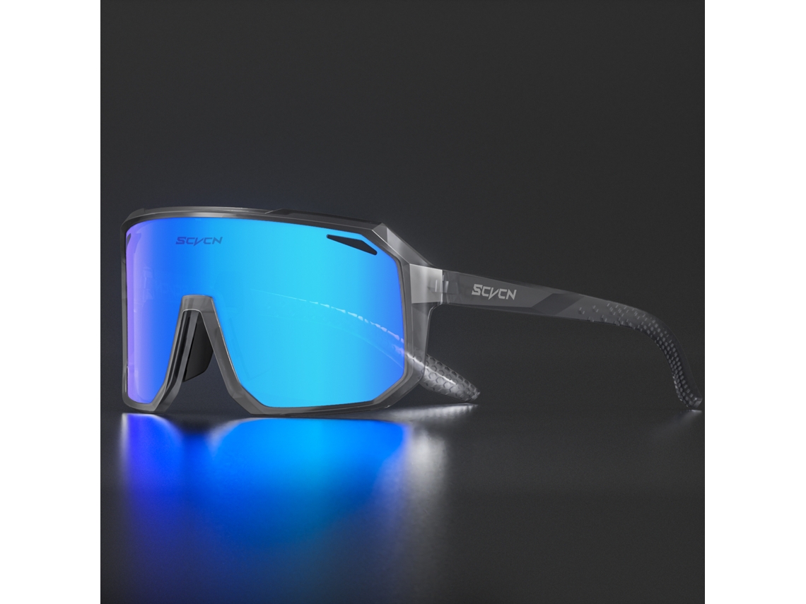 Gafas de ciclismo unisex MDUG UV400 con lentes TR 90 de poliacrilato negro