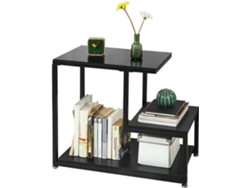Mesa Lateral SOBUY FBT65-SCH (MDF - 65x55x35 cm)