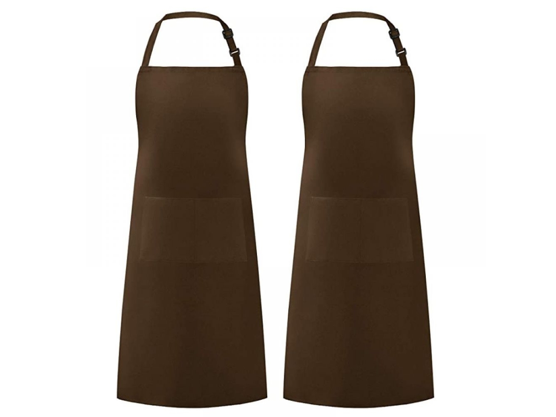 Delantal De Cocina Ajustable, 2 Piezas, Delantal Para Cocinar