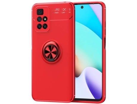 Funda Xiaomi Redmi 10/10 Prime HFS-HOUSE Finger (Rojo)