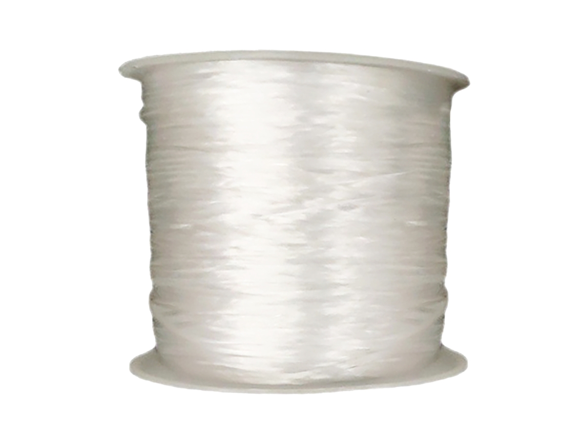 Tirachinas Elástico Con Cordón De Cristal De 60 M, Banda Elástica Plana Multifuncional Para Tirachinas.