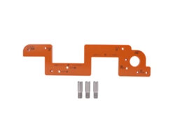 Herramienta Auxiliar Arc Para Plantilla De Posicionamiento De Precisión De 8 Mm Para Ranuras De Puertas De Armarios Antideslizantes