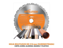 Evo 672210 Ingletadora Multifunción R210sms-300