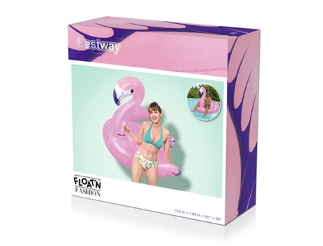 Flotador de piscina Flamingo de lujo BESTWAY