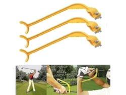 Rebe-3 Piezas Entrenador De Swing De Golf Ayudas Para Corrección De Postura Y Muñeca Golfista Izquierda Y Derecha