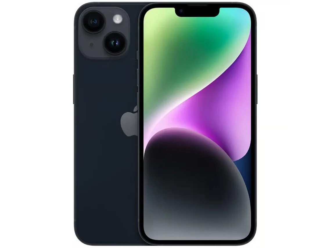 iPhone 14 APPLE (Reacondicionado Como Nuevo - 256 GB - Azul Media-noche)