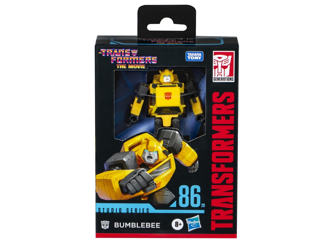 TRANSFORMERS Studio Series - Bumblebee - Deluxe Class - TRANSFORMERS: La película - 86-29 - Figura - TRANSFORMERS - 8 Años
