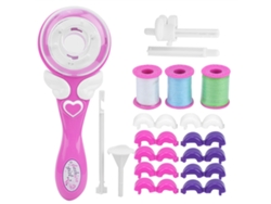 Ats-herramienta Eléctrica Para Trenzar Cabello Diy, Estilador De Trenzas Portátil Para Niñas, Herramienta De Peinado Eléctrico