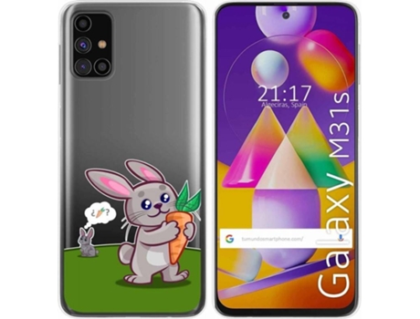 Carcasa Samsung Galaxy M31s TUMUNDOSMARTPHONE Conejo Multicolor