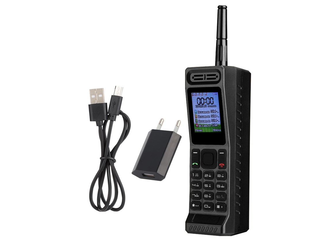 W2 Telefone Móvel Retro 4 Cartões 4 Standby 2g Longa Bateria Power Bank Rádio Bluetooth