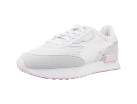 Zapatos Queen Size de Mujer PUMA YELLOW Future Rider Of Tecido Blanco (38)