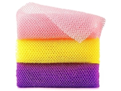 3 Esponjas De Baño Africanas Para Exfoliación Corporal Y De Espalda, Ideales Para Uso Diario (rosa, Amarillo Y Morado).