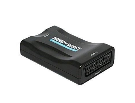 Convertidor Hdmi a Euroconector Negro CONECTICPLUS