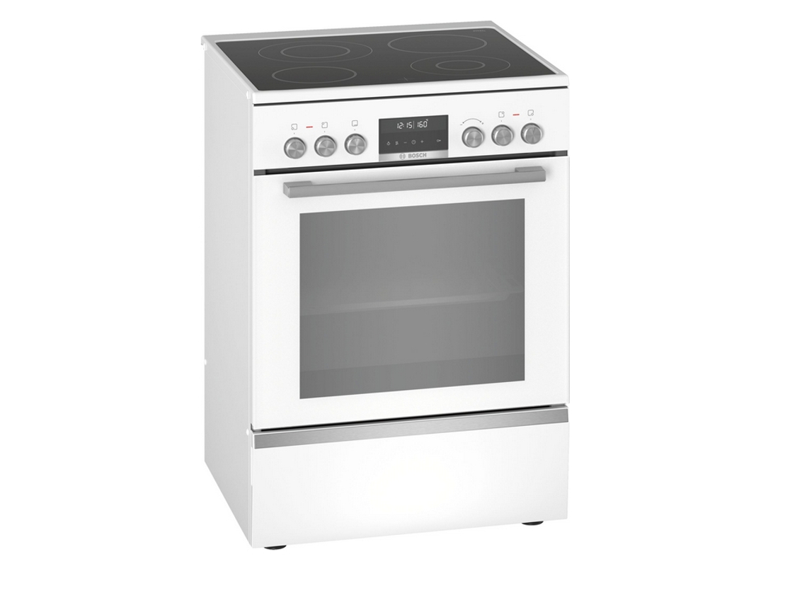 Cocina BOSCH HKS79R220 (63 L - Eléctrico de Vitrocerámica - Blanco)