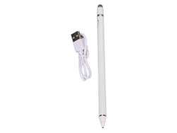 Pluma Estilo Blanca Para Pantalla Táctil De Tablet Y Teléfono