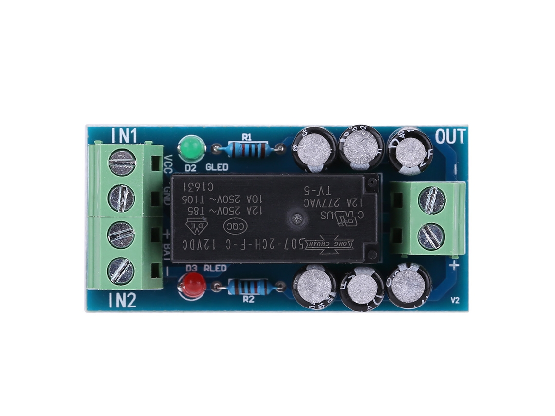 Controlador De Energía De Emergencia 12v 12a 150w Módulo De Conmutación Automática Adaptador De Ca/batería