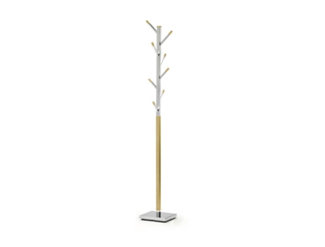 Perchero JSHOME (26cm x 182cm x 27cm - Madera - Multicolor)