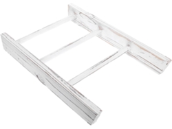 Organizador de baño con 2 estantes, verde transparente, para maquillaje, CHABERLU