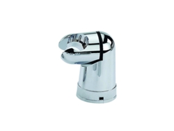 Soporte De Pared Para Ducha De Mano Plástico Cromado - (JH)