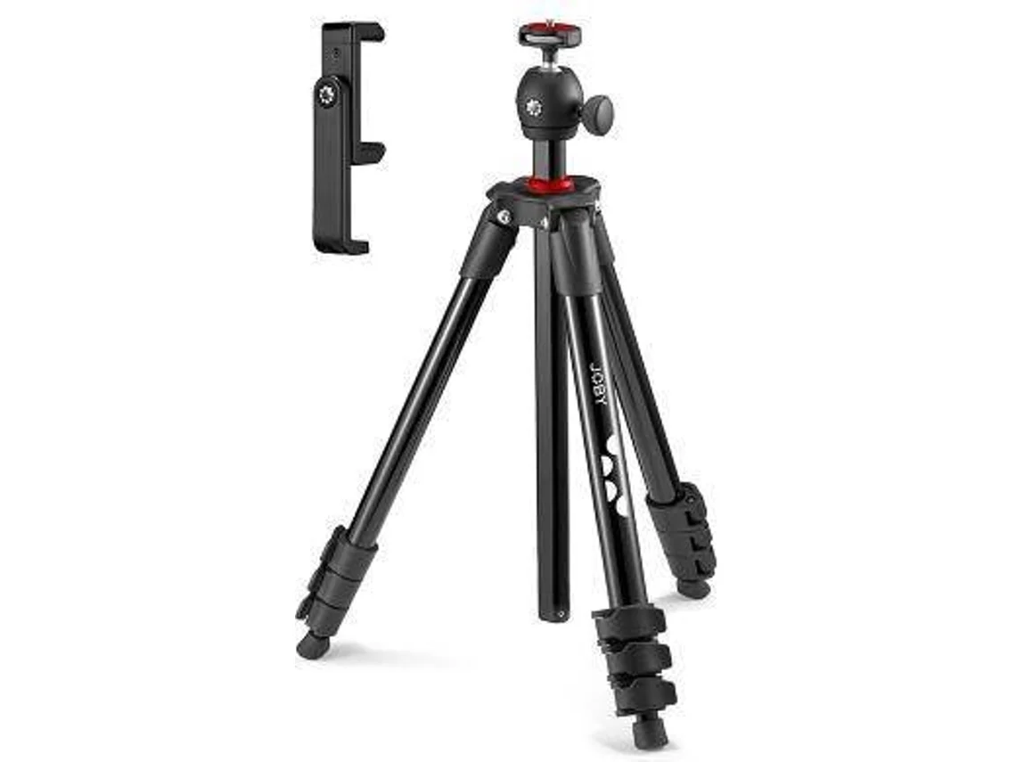 Kit Trípode JOBY Compact Light (Bola - Altura Máxima: 39.8 cm - AlumInio)