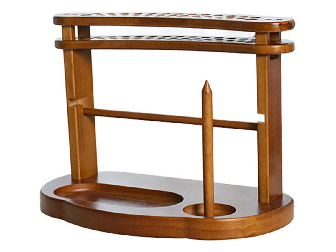 Organizador de hilo de madera para tejer y coser