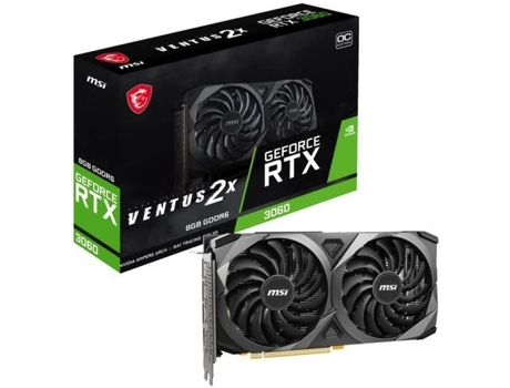 Tarjeta Gráfica MSI Geforce Rtx 3060 Ventus 2X 8Gb Oc