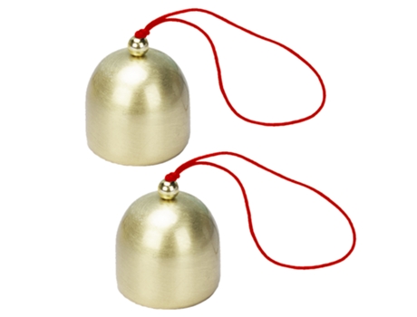 Campana de mano Campana, para adultos Campana de mano para personas mayores Kid Counter Hall Mesa campana de mano campanas ruidosas, Christmas Jing...