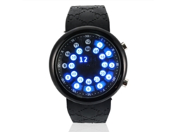 Reloj Digital Para Hombre Con Correa De Silicona, Resistente Al Agua Hasta 10 M, Pantalla Electrónica Led.