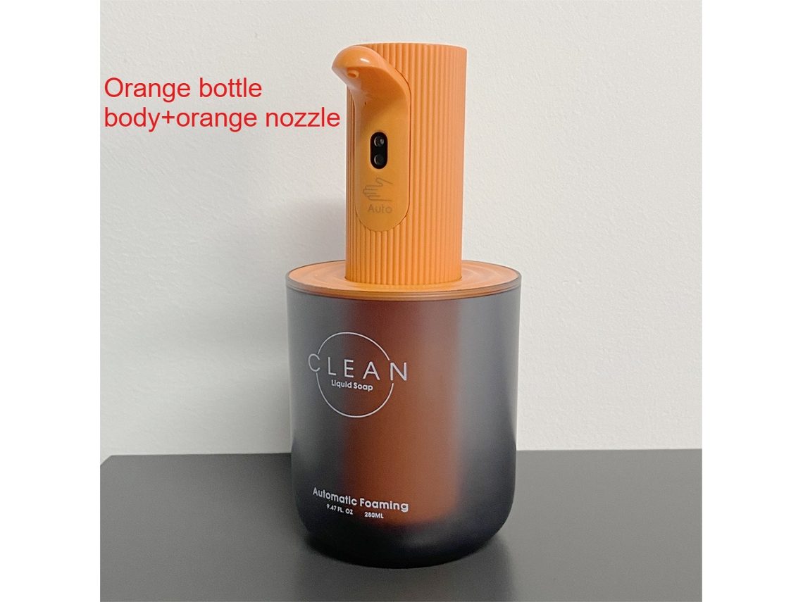 Dispensador Automático De Jabón Espumoso Sin Contacto (espuma Naranja), 200 Ml